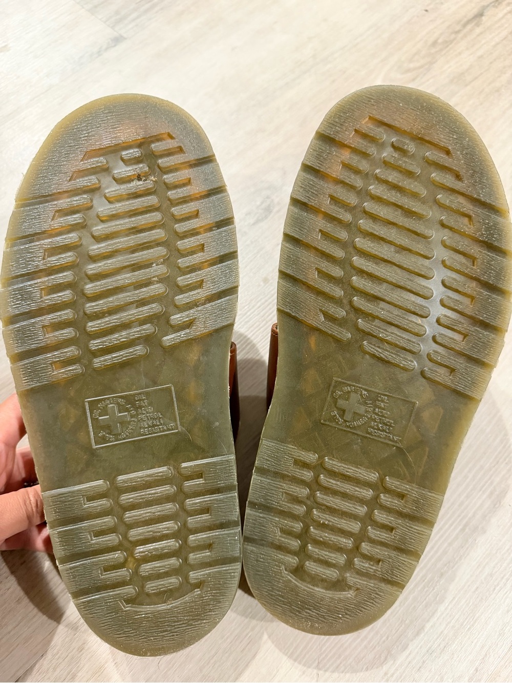 Dr.Martens Leather Buckle Slide Sandals - Picture 5 of 8